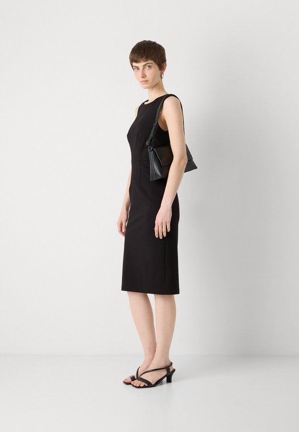 MARCIANO BY GUESS ZIP MIDI DRESS