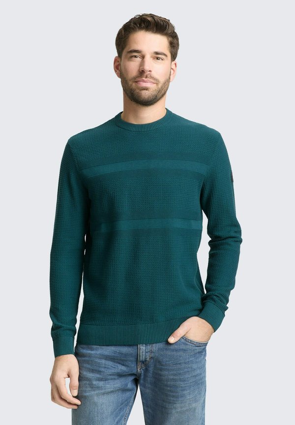 TOM TAILOR Jumper - deep meadow green