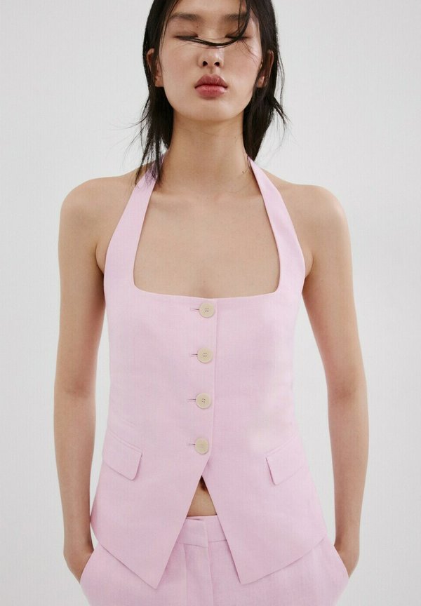 Mango ADULT - Waistcoat - pink