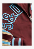 Superdry & Co SUPERDRY SUIKA TRACK JACKET.. - Zip-up sweatshirt - andorra burgundy multi