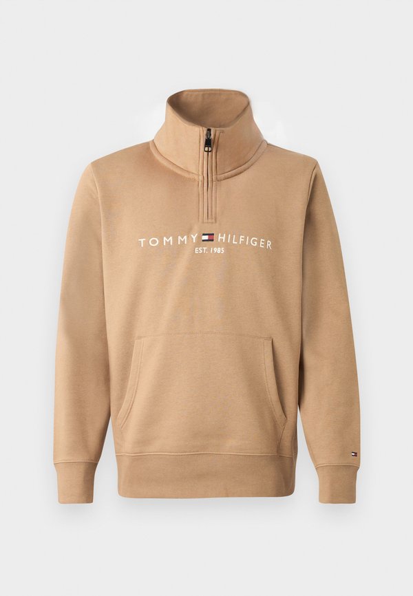 Tommy Hilfiger LOGO MOCKNECK - Sweatshirt - timeless camel