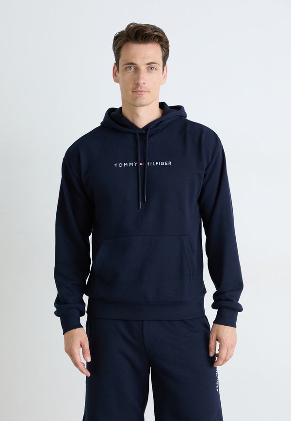Tommy Hilfiger ORIGINAL HOODIE - Pyjama top - desert sky
