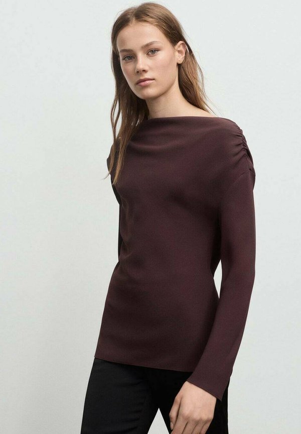 Mango Blouse - brown