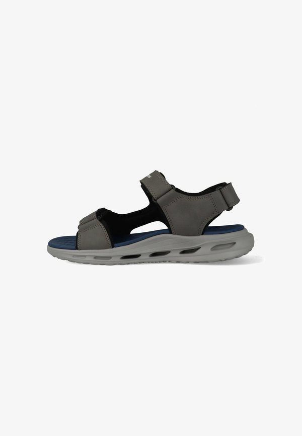 Skechers SKECHERS SANDALEN RELAXED FIT: ORVAN - GAMBLE 211371/CHAR GRIJS-41 - Walking sandals - grey
