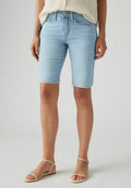 Levi's® SHAPING BERMUDA SHORTS - Denim shorts - double duty short