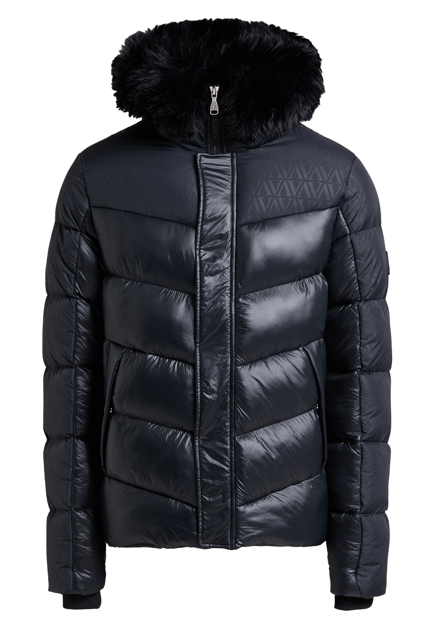 Alessandro Zavetti LAVANDA HIGH SHINE PUFFER JACKET