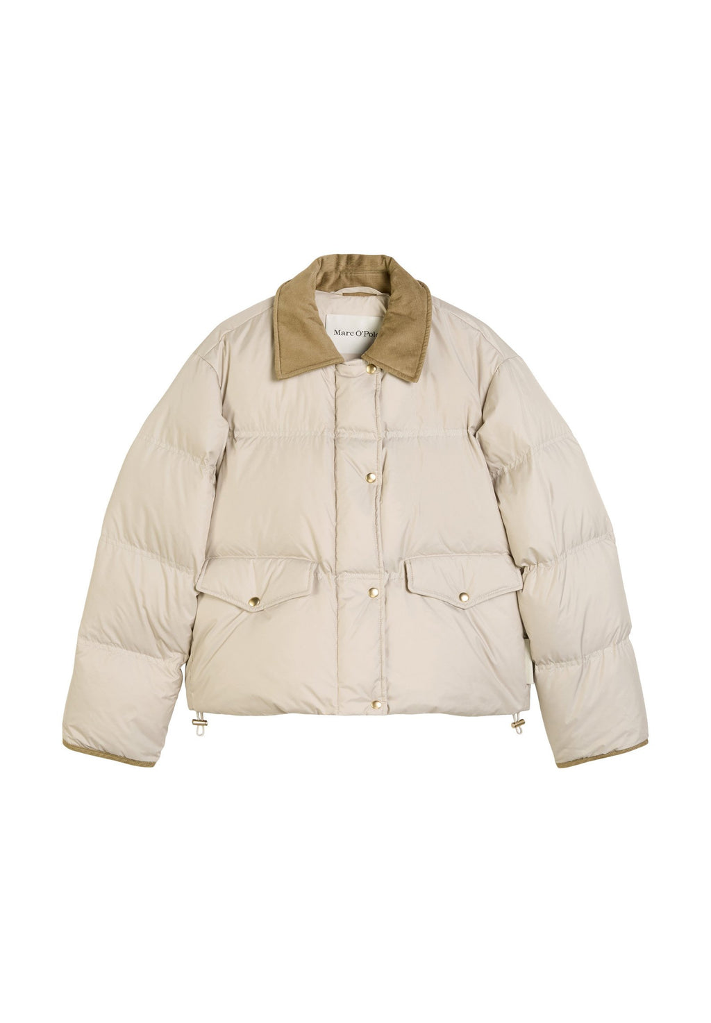 Marc O'Polo JACKET CONTRAST COLLAR FLAP POCKETS