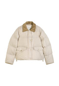 JACKET CONTRAST COLLAR FLAP POCKETS Media 1