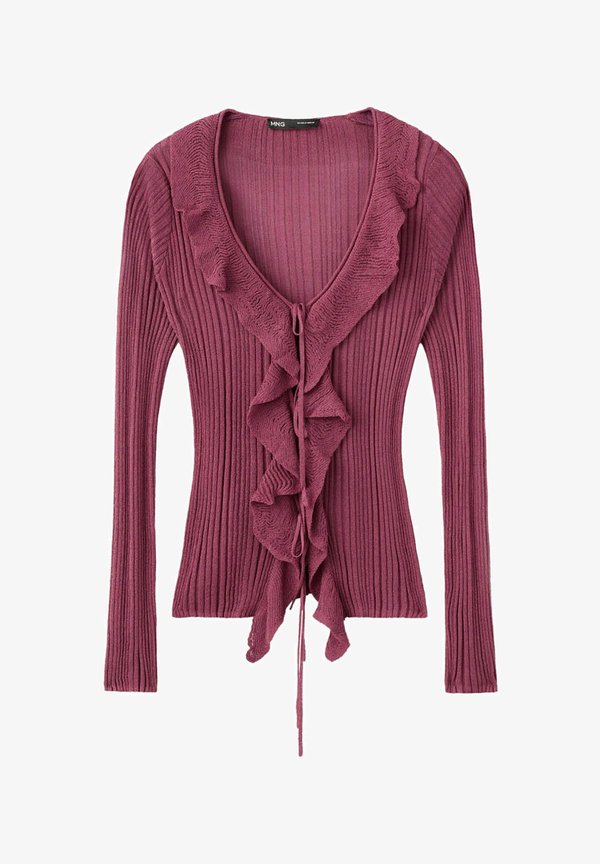 Mango ADULT - Cardigan - bordeaux