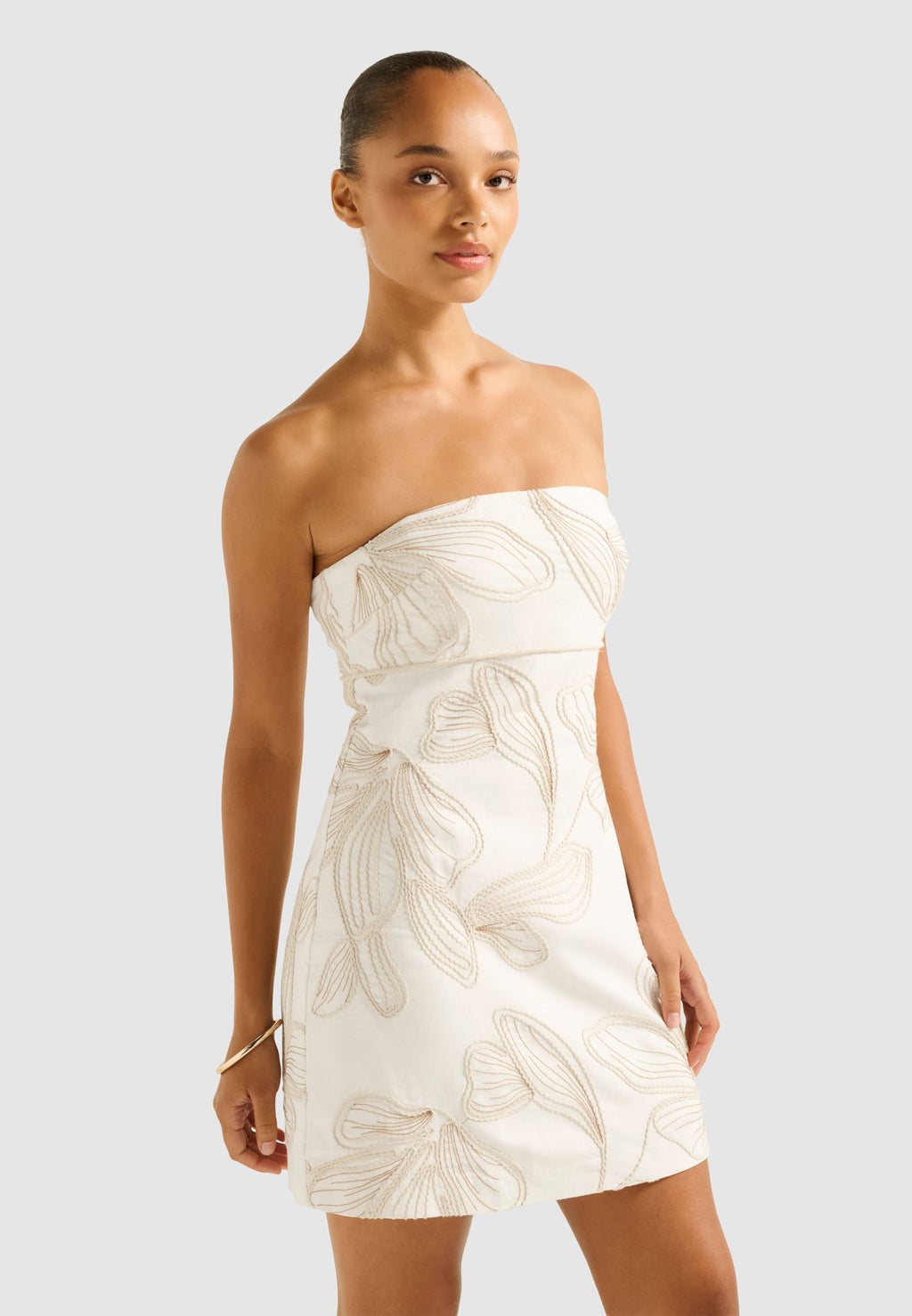 Forever New STRAPLESS MINI DRESS