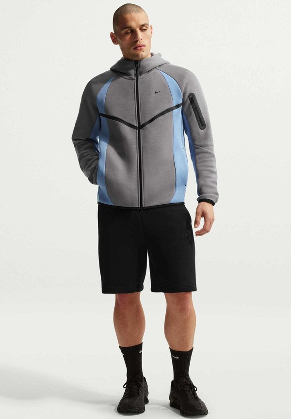 Nike Sportswear M NK TECH FLC PRO WR FZ JACKET - Zip-up sweatshirt - pencil point work blue black