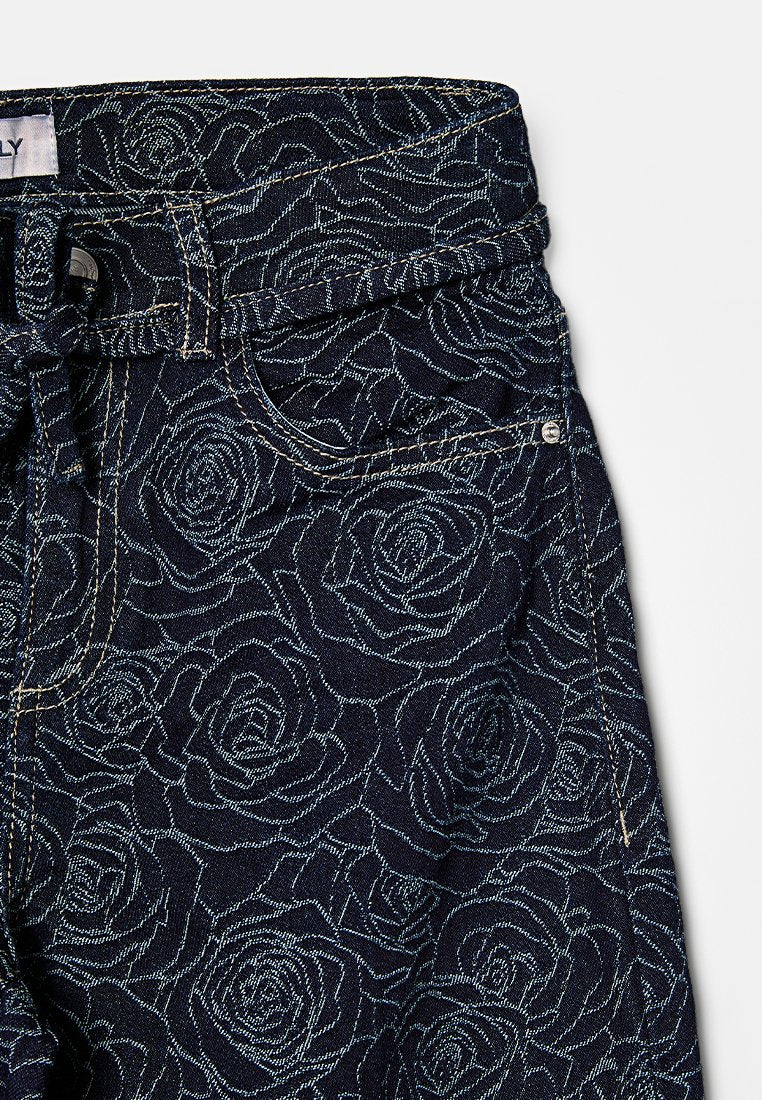 ONLY GIRLS Straight fit KOGGIANNA Mid waist Ankle length