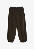 Vero Moda VMTEXAS MW BALLOON PANT - Trousers - chocolate torte