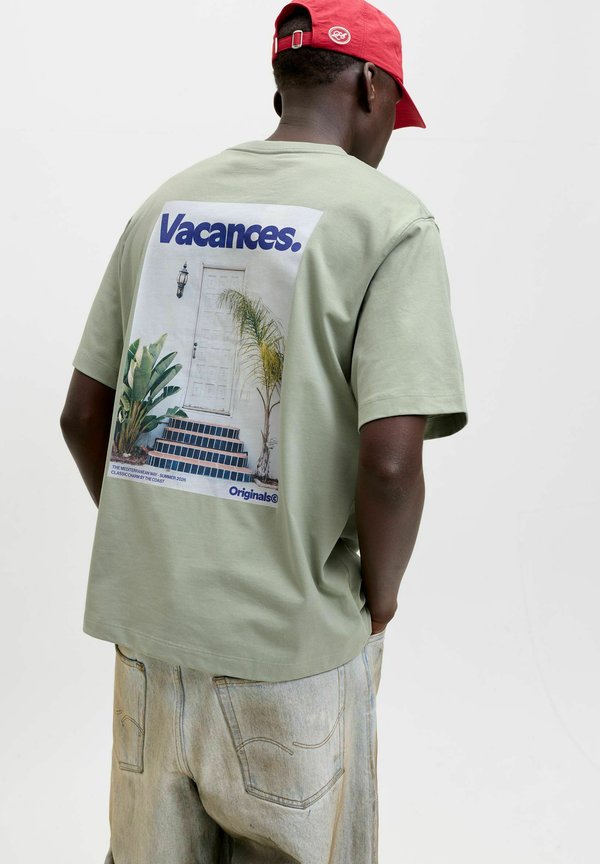 Jack & Jones T-SHIRT T-SHIRT - Print T-shirt - seagrass