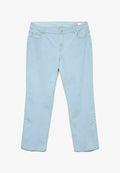 Vero Moda Curve Straight fit VMCJAKIE Mid rise - Straight leg jeans - light blue denim