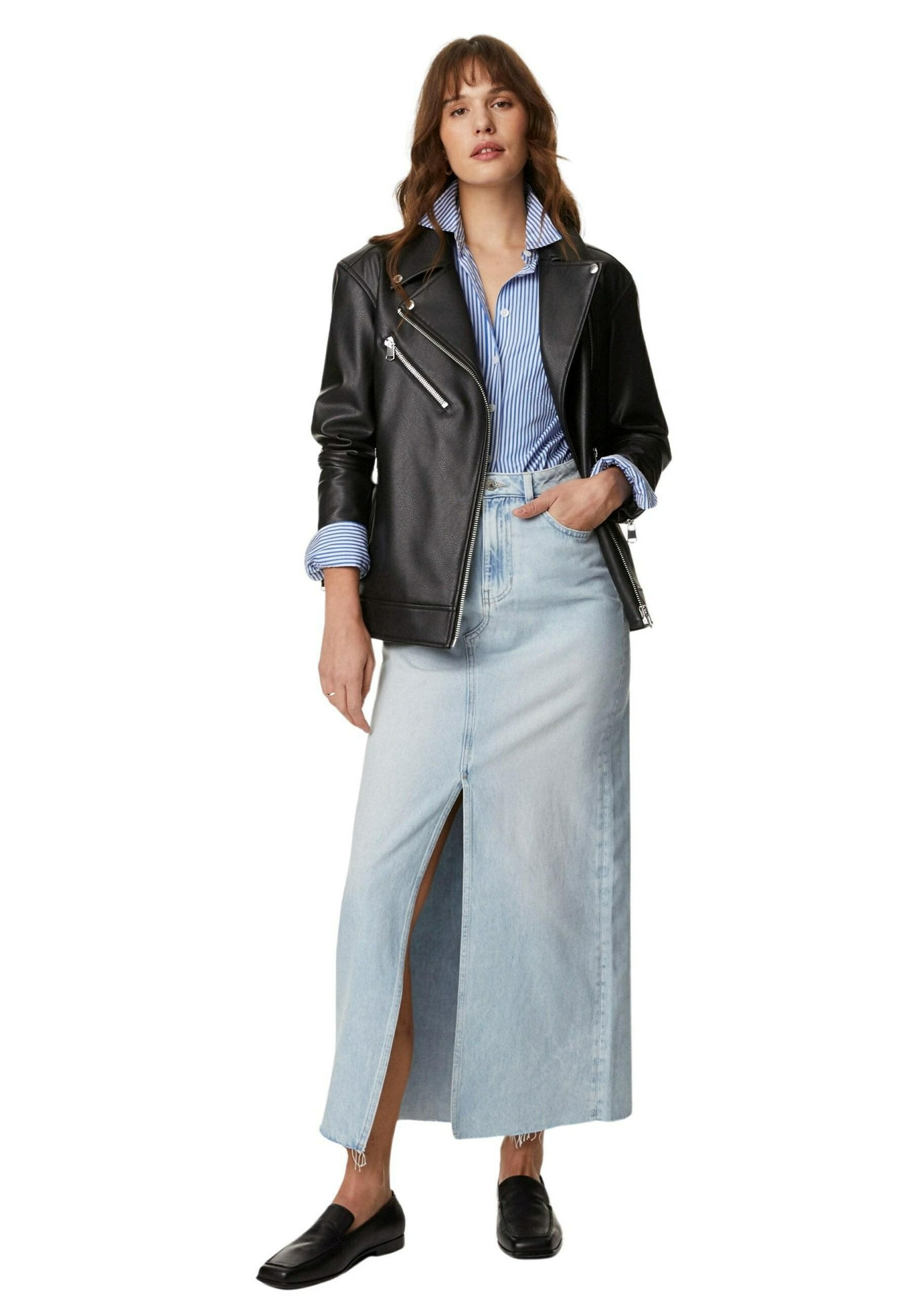 Marks & Spencer DENIM SPLIT FRONT