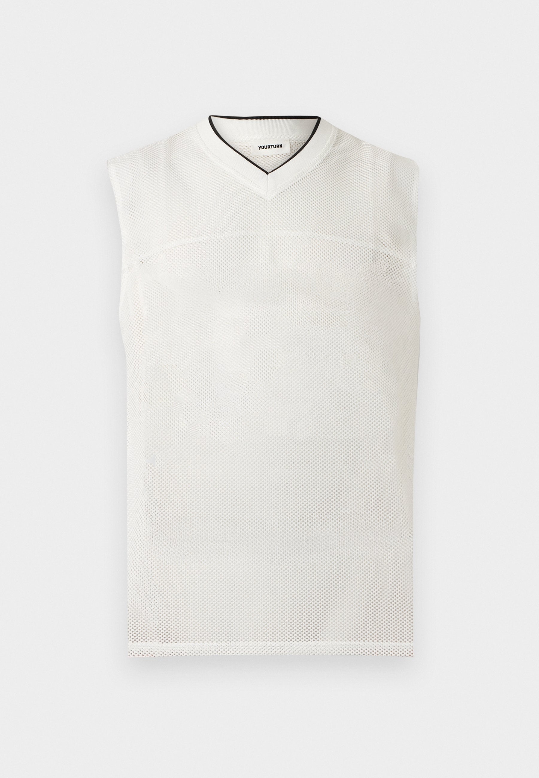YOURTURN OVERSIZED FIT MESH TANK