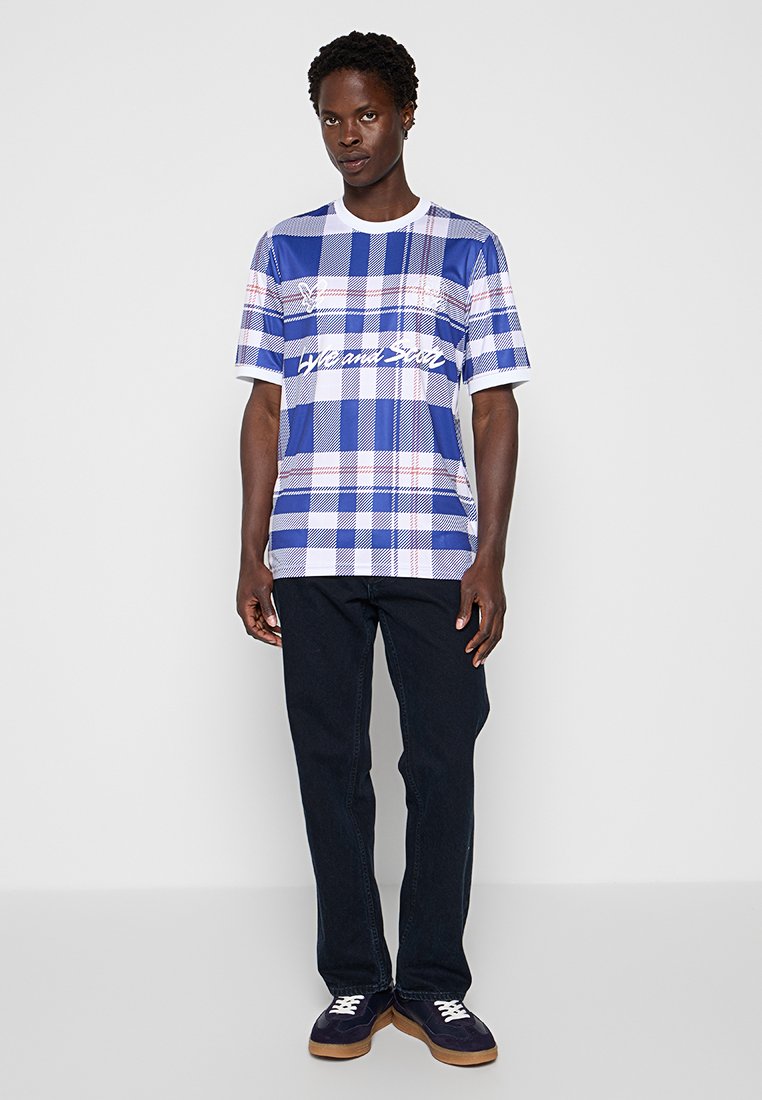 Lyle & Scott TARTAN FOOTBALL SHIRT