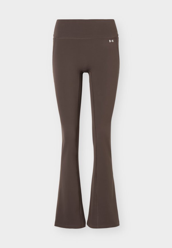 Under Armour MOTION BOOT CUT - Leggings - peppercorn/white