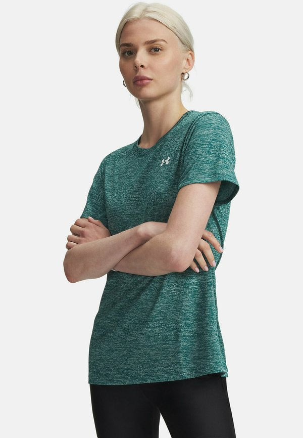 Under Armour TECH TWIST - Sports T-shirt - rack green