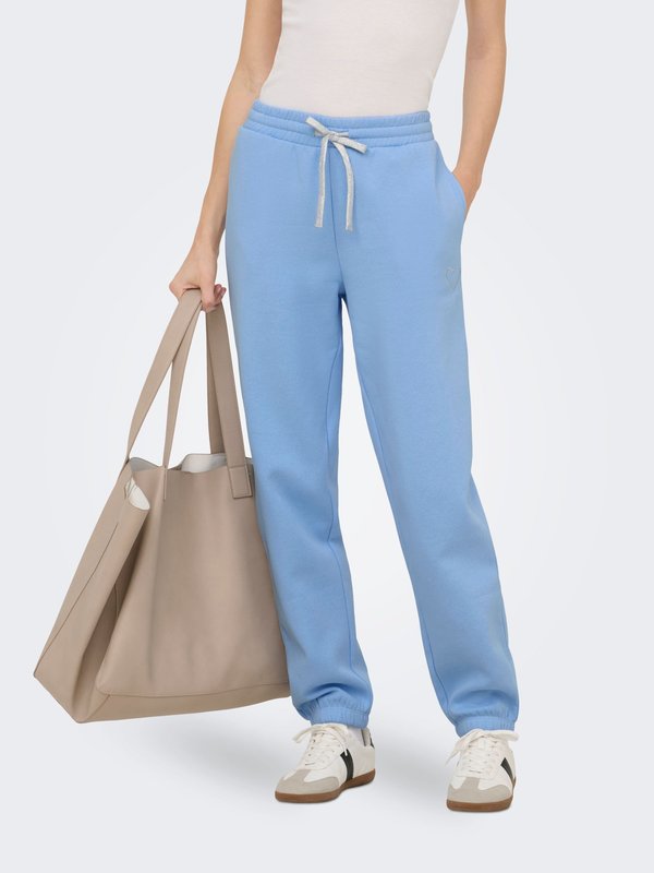ONLY ONLNOOMI Regular Fit - Tracksuit bottoms - open air