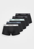 Calvin Klein Underwear LOW RISE TRUNK STRETCH 5 PACK  - Trunks - black