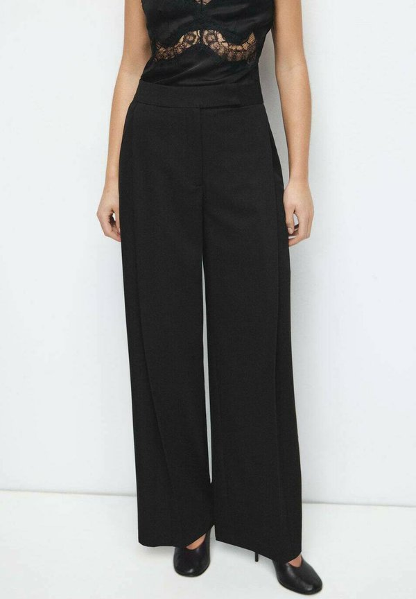 Mango Trousers - black