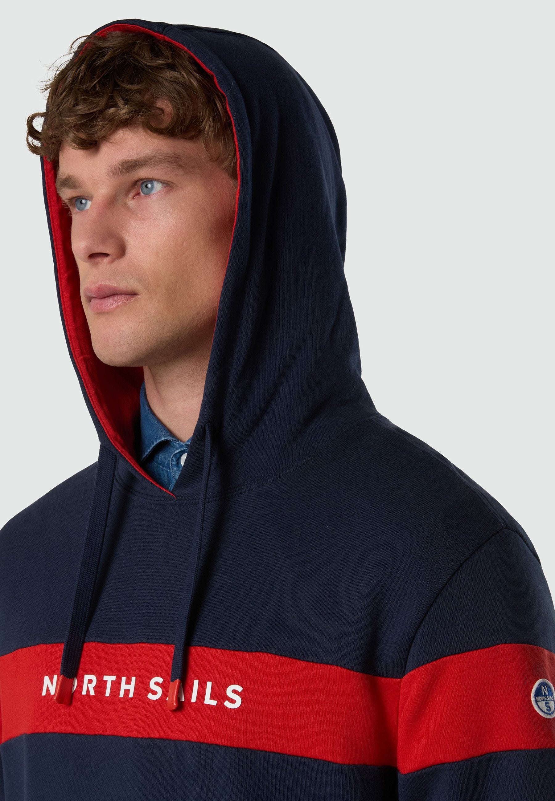 North Sails  WITH COLOR-BLOCK STRIPE