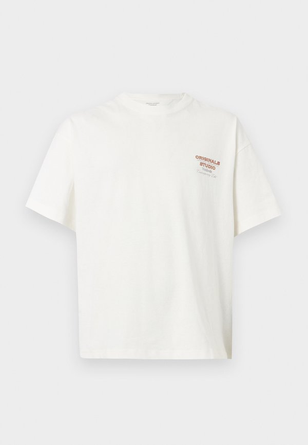 Jack & Jones T- - Print T-shirt - cloud dancer
