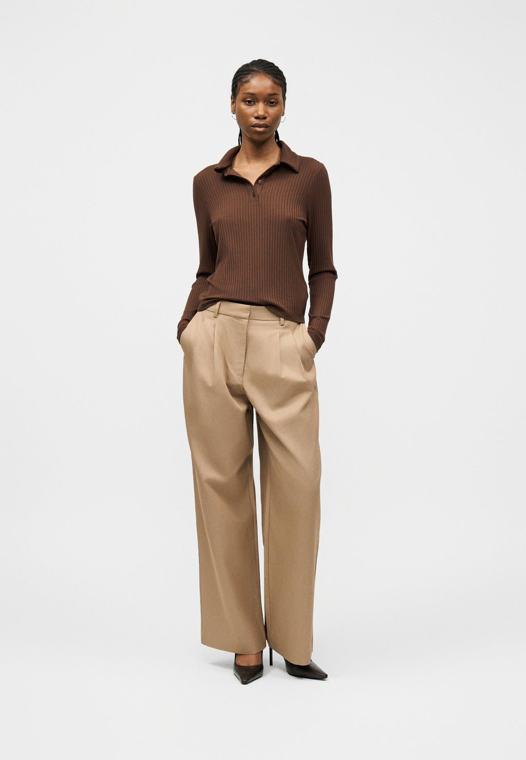 Selected SLFEXTRA WIDE AMOUR PANT