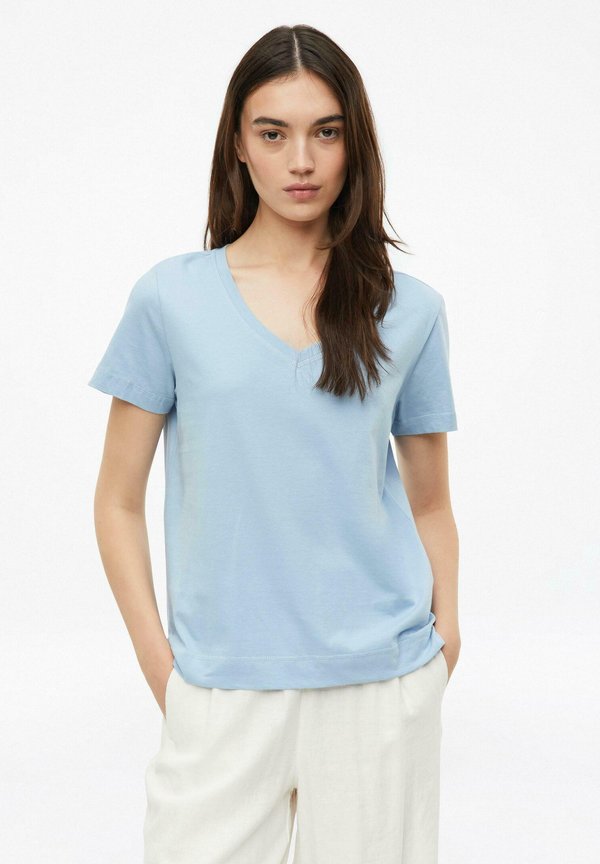 s.Oliver T-SHIRT - Basic T-shirt - hellblau