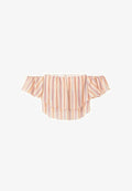Mango ADULT - Blouse - beige red blue