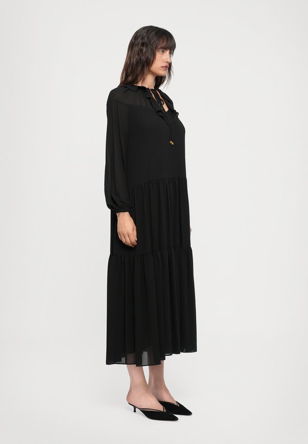 MICHAEL Michael Kors RUFFLE NECK MAXI DRESS