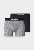 Levi's® MEN LOGO BRIEF 2 PACK - Boxer briefs - grey/black