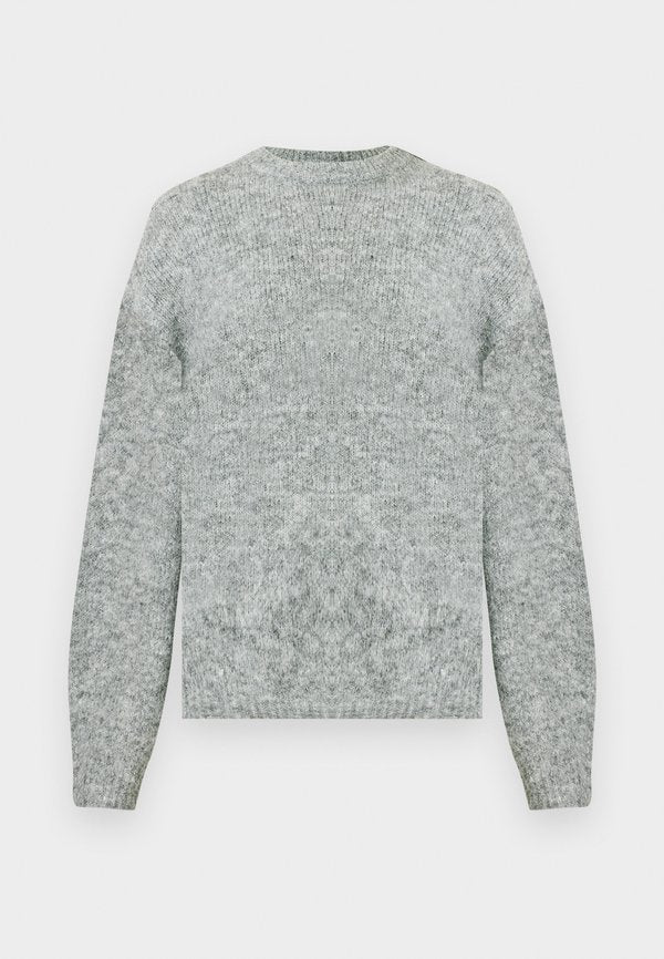 Vero Moda VMSORRENTO O NECK PULLOVER - Jumper - light grey melange