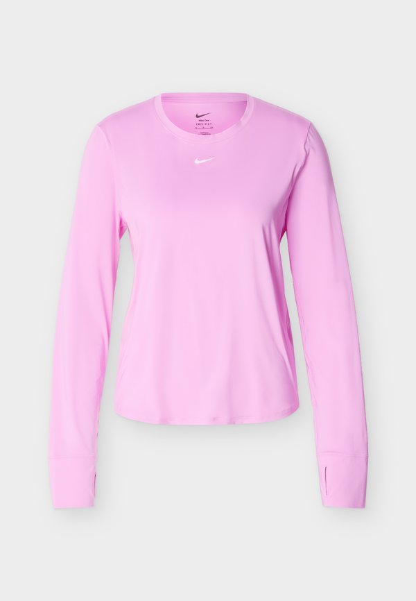 Nike Performance ONE CLASSIC - Long sleeved top - light magenta/white