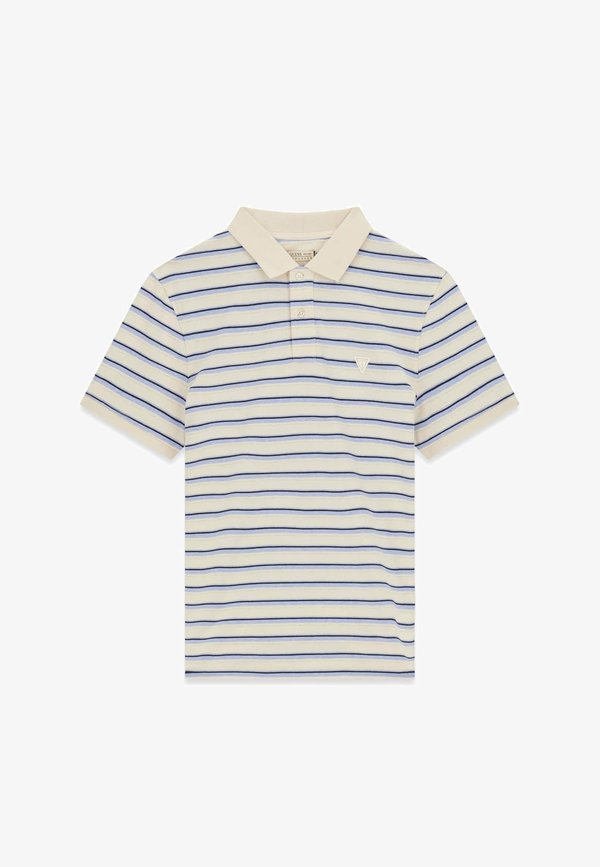 Guess GESTREIFTES POLO - Polo shirt - mehrfarbig, weiß