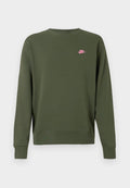 Nike Sportswear CLUB CREW - Sweatshirt - sequoia/pinksicle