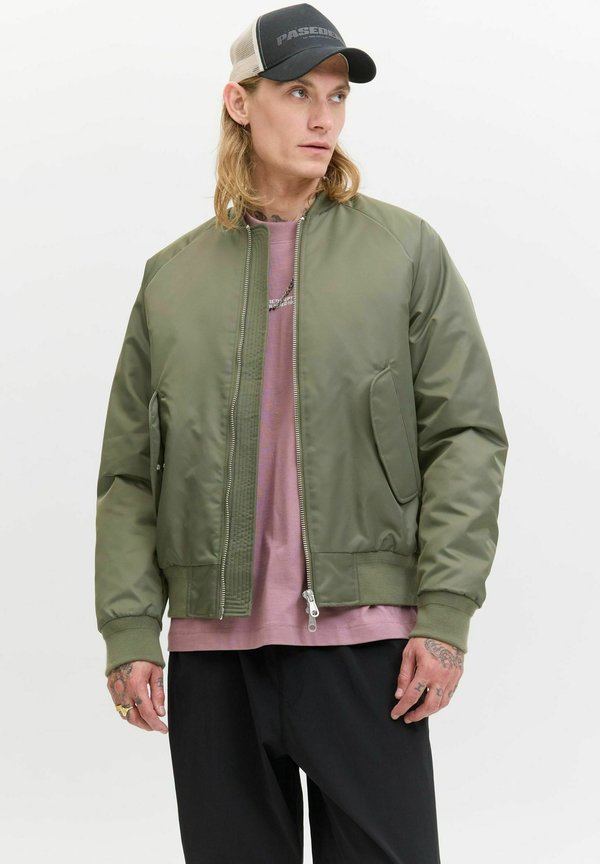 Jack & Jones Bomber Bomber - Bomber Jacket - grape leaf