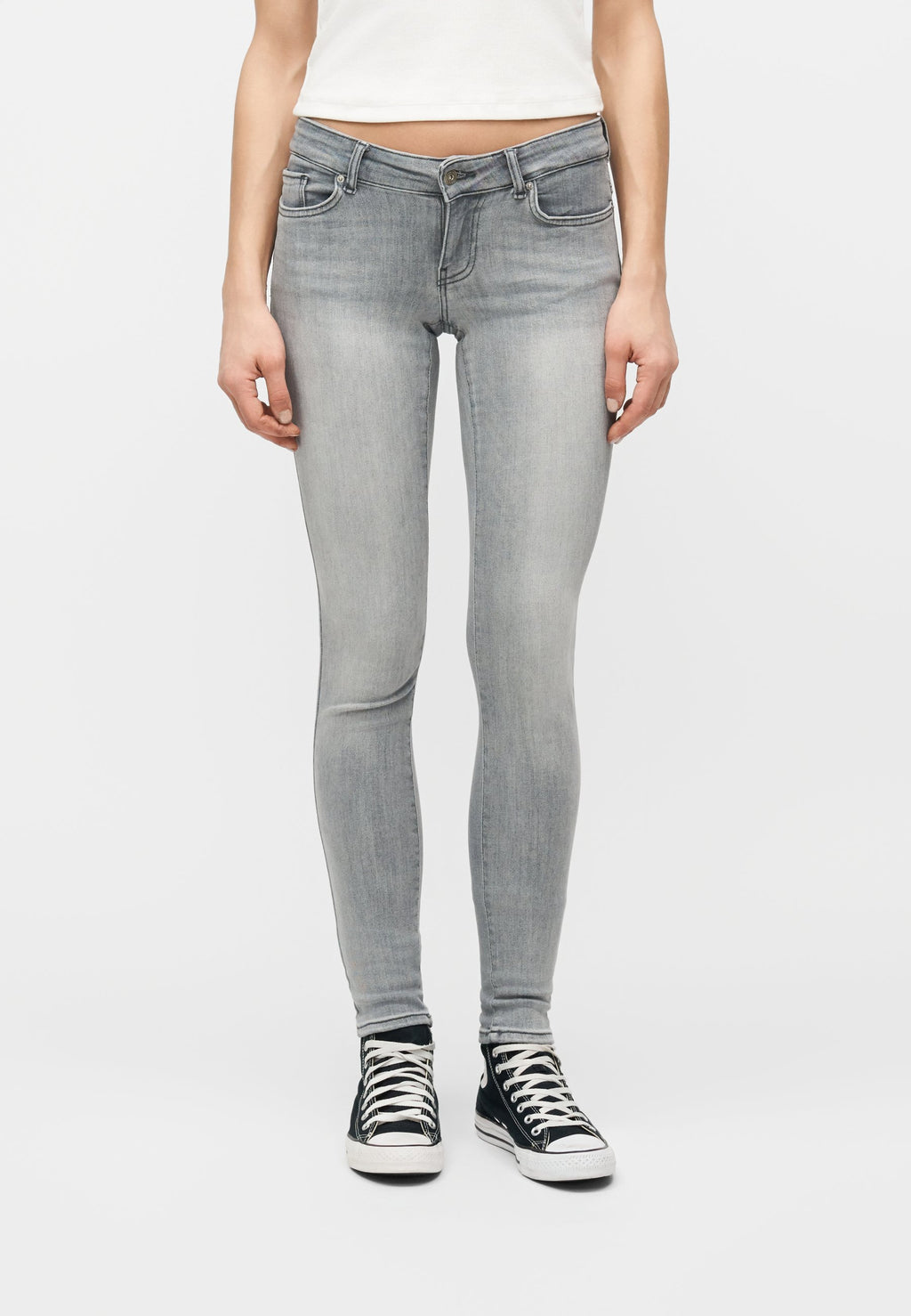 Skinny fit ONLPOWER Low waist Ankle length Media 3