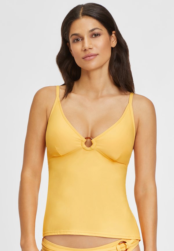 s.Oliver TANKINI-TOP - Bikini top - gelb