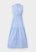 ONLY ONLFRANZISCA BERSA DRESS - Day dress - bright white/blue