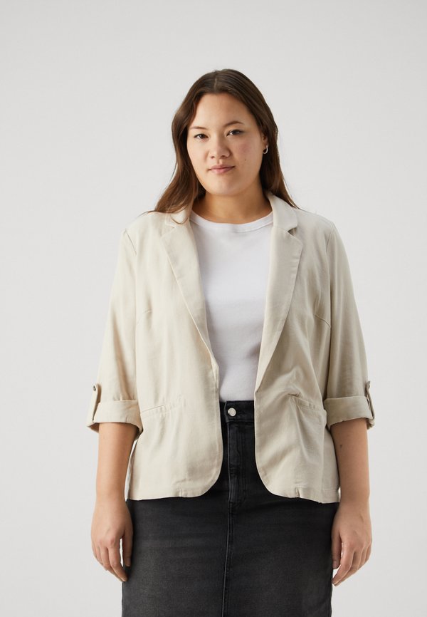 Vero Moda Curve VMCJESMILO - Blazer - silver lining
