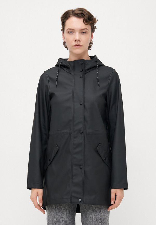 Vero Moda Tall VMMALOU COATED JACKET  - Waterproof jacket - black