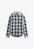 Superdry & Co LONG SLEEVE - Shirt - cedar check navy