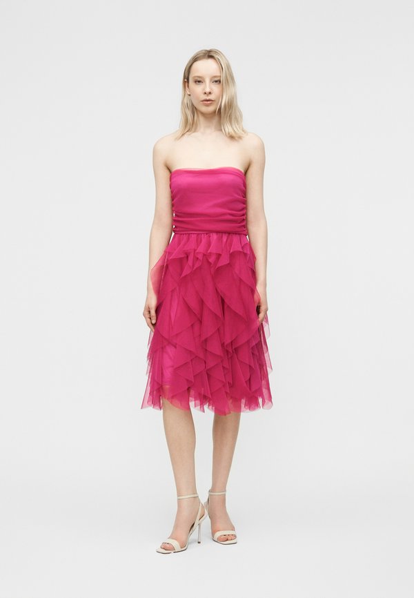 ONLY ONLSKY Midi - Cocktail dress / Party dress - sangria