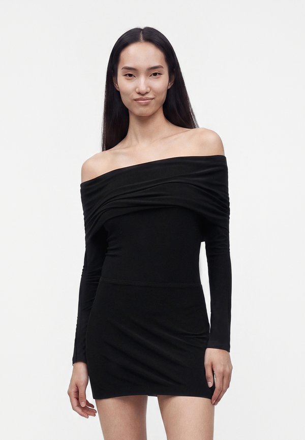 Norma Kamali COWL NECK OFF SHOULDER