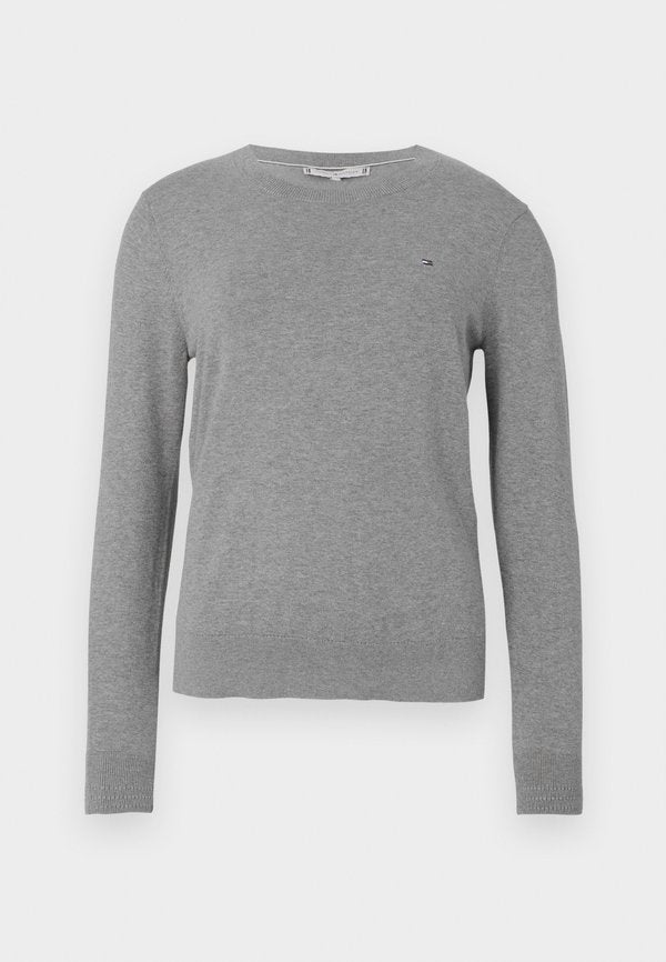 Tommy Hilfiger JERSEY CREW NECK JUMPER - Jumper - grey