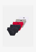 TOM TAILOR 5-PACK - Briefs - navy/white/red