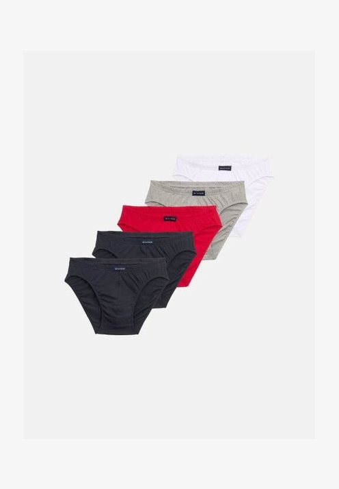TOM TAILOR 5-PACK - Briefs - navy/white/red